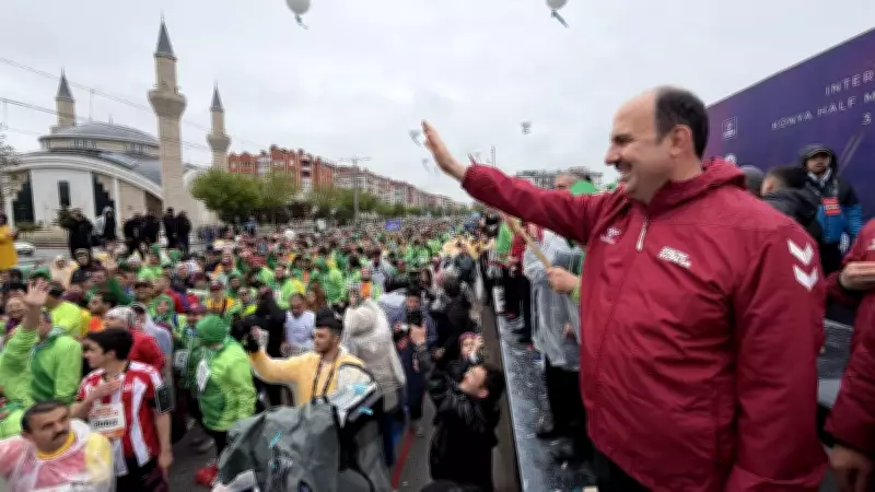 5. Uluslararası Konya Yarı Maratonu'nda 56 Ülkeden 7 Bin 500 Sporcu İyilik İçin Koştu