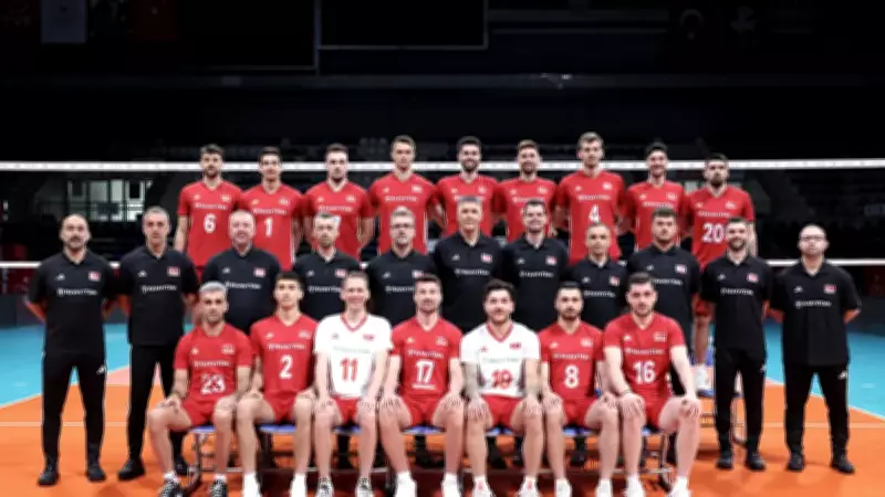 A Milli Erkek Voleybol Takımı İtalya'da 3 Maç Yapacak