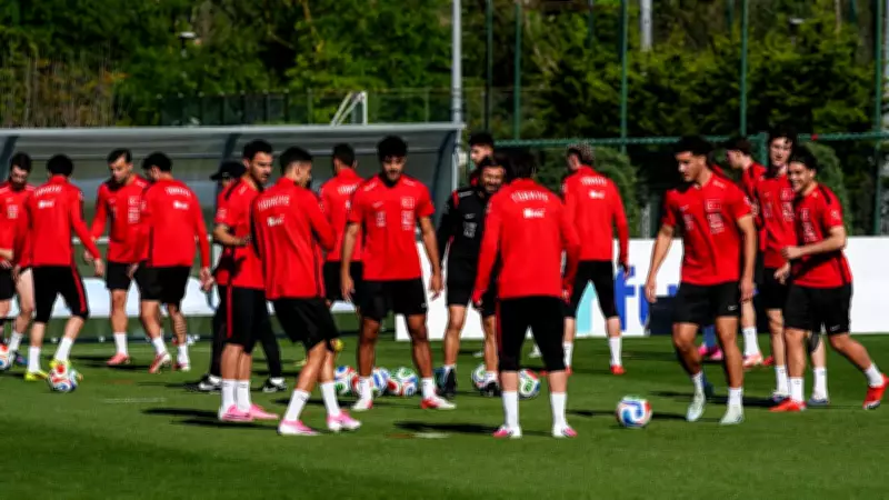 A Milli Futbol Takımı, 10 Eksikle Çalıştı! İşte Detaylar