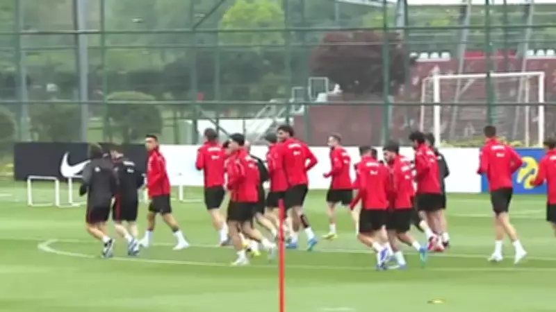 A Milli Futbol Takımı Dünya Kupası Hazırlıklarına Başladı