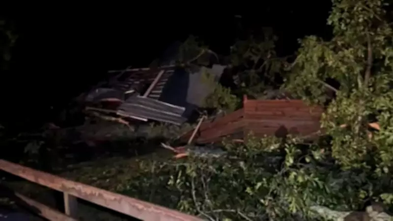 ABD'de şiddetli fırtına: Mississippi'de 17 yaralı, 500 ev hasarlı