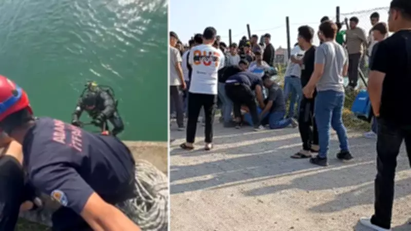 Adana'da Seyhan Nehri'nde boğulma tehlikesi: 17 yaşındaki genç kurtarıldı