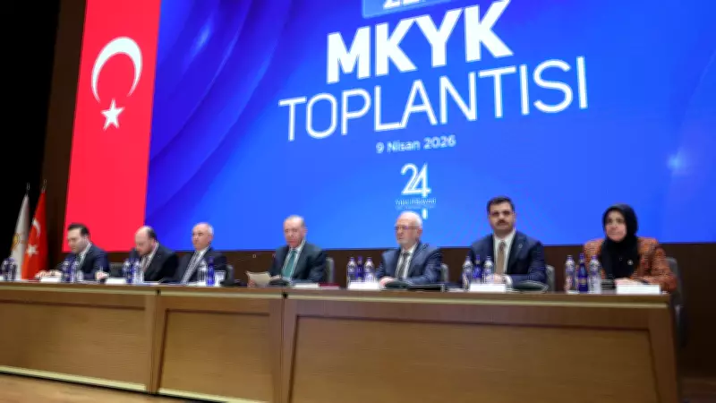AK Parti MKYK Toplantısı Cumhurbaşkanı Erdoğan Başkanlığında Başladı