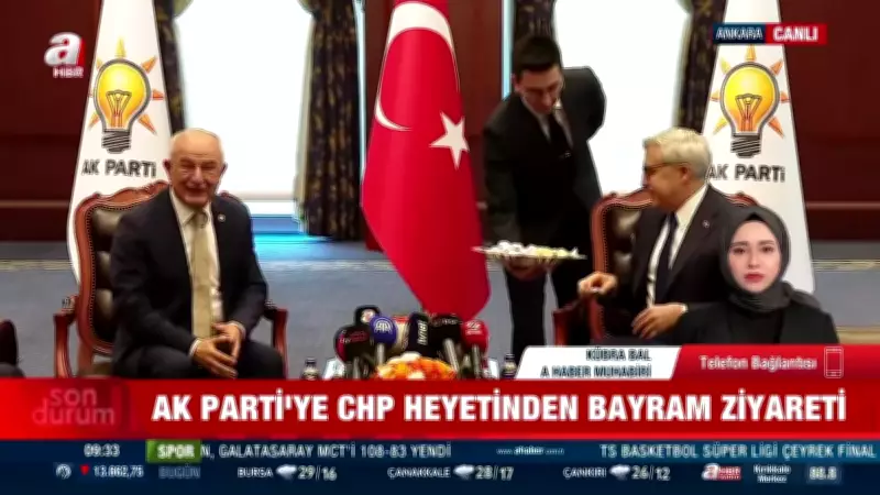 AK Parti ve CHP heyetleri bayramlaştı: Yayman'dan birlik mesajı