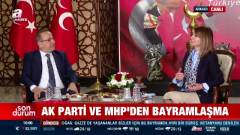 AK Parti ve MHP Heyeti Kurban Bayramı'nda Bir Araya Geldi
