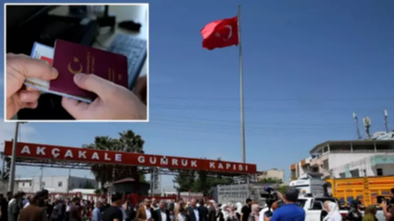 Akçakale Gümrük Kapısı 10 yıl sonra sivil geçişlere açıldı
