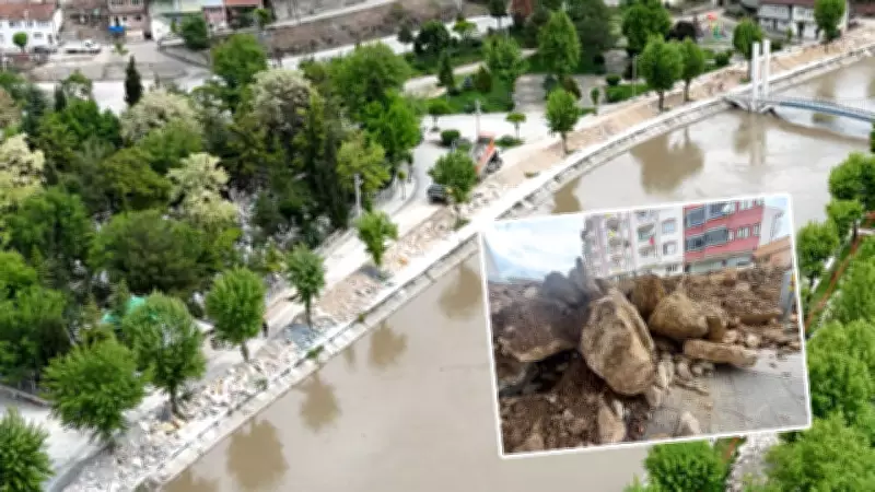 Almus Barajı'nda son durum: 4 bin hane tahliye edildi, 9 km set çekildi