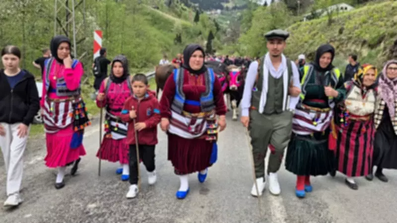Şalpazarı'nda 31. Hıdrellez Şenliği: Horonlu Yayla Göçü Coşkusu