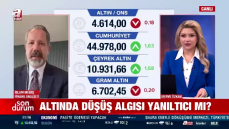 Altın fiyatları düşüşte: Dalgalı seyir ne zaman sona erecek? İslam Memiş yorumladı