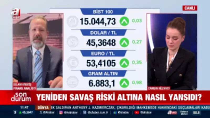 Altın fiyatları yeniden savaş riskiyle yükselir mi? İslam Memiş'ten kritik uyarı