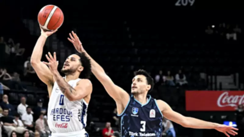 Anadolu Efes, Türk Telekom'u 86-75 Yenip Seride 1-0 Öne Geçti
