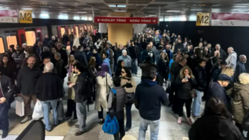 Ankara Metrosu Sabah Saatlerinde Yine Alarm Verdi