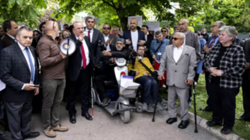 Ankara'da engelliler taleplerini duyurdu: Erişilebilirlik ve istihdam vurgusu