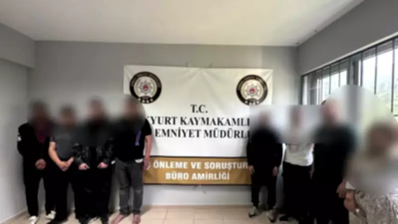 Ankara'da Narkotik Operasyonu: 9 Şüpheli Gözaltında