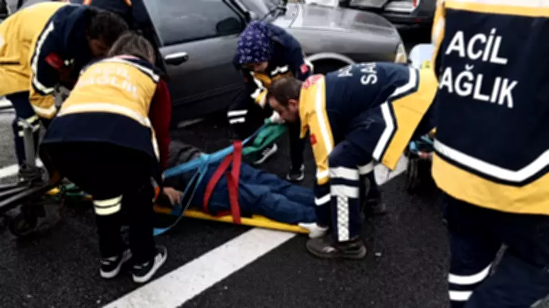 Çankırı'da feci kaza: Minibüs otomobile çarptı, 3 ölü 5 yaralı
