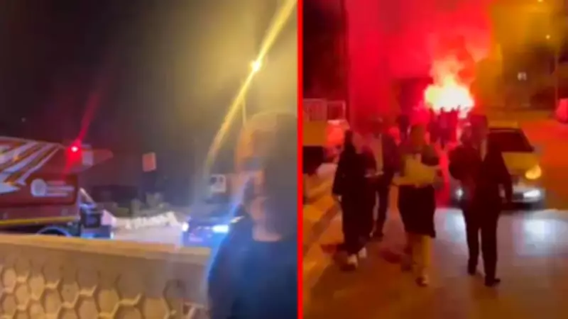 Antalya'da Kız İsteme Merasiminde Meşale Şaşkınlığı