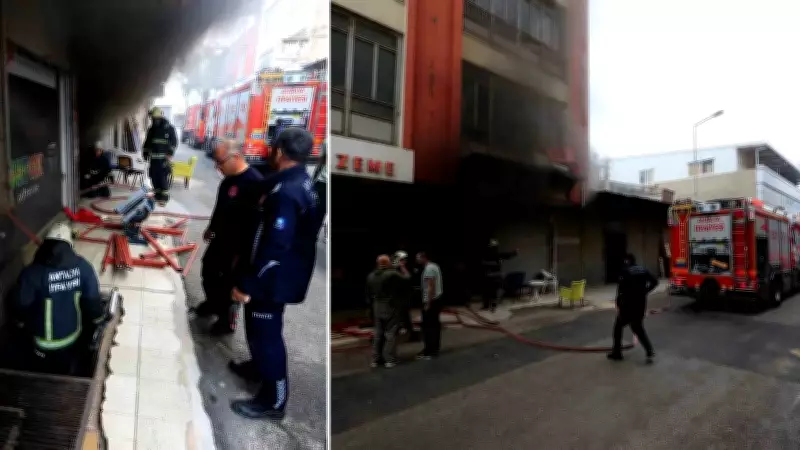 Antalya'da tekstil atölyesinde yangın: 1 saatlik müdahaleyle söndürüldü