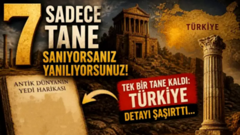 Antik Dünyanın 7 Harikasından Sadece Biri Kaldı: Türkiye Detayı Şaşırttı
