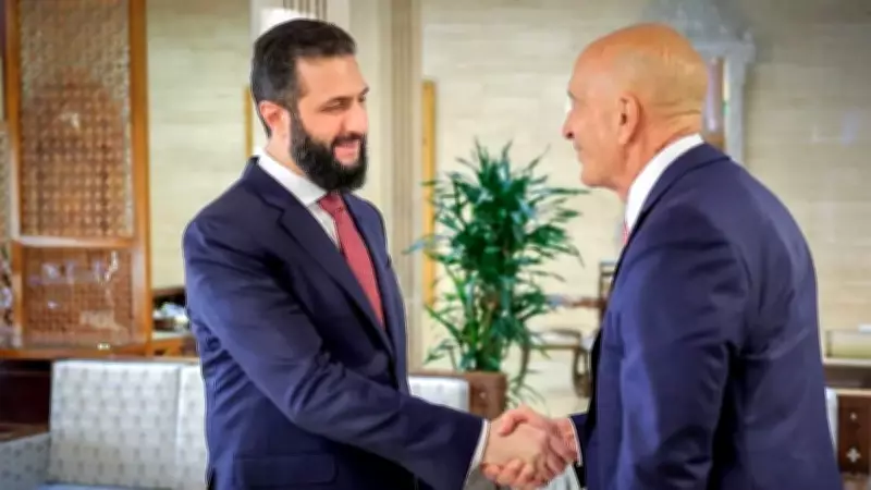 Şara ve ABD Temsilcisi Barrack Suriye ve Bölgesel Gelişmeleri Görüştü