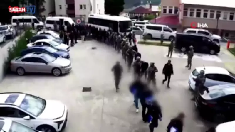 Artvin merkezli 22 ilde organize suç operasyonu: 23 tutuklama