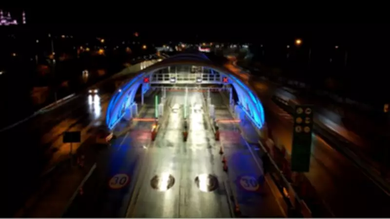 Avrasya Tüneli'nde yol bakım çalışması: 00.30-05.30 arası çift yönlü trafiğe kapatılacak