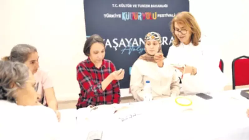 Aydın'da Geleneksel El Sanatları Kültür Yolu Festivali'nde İlgi Odağı Oldu
