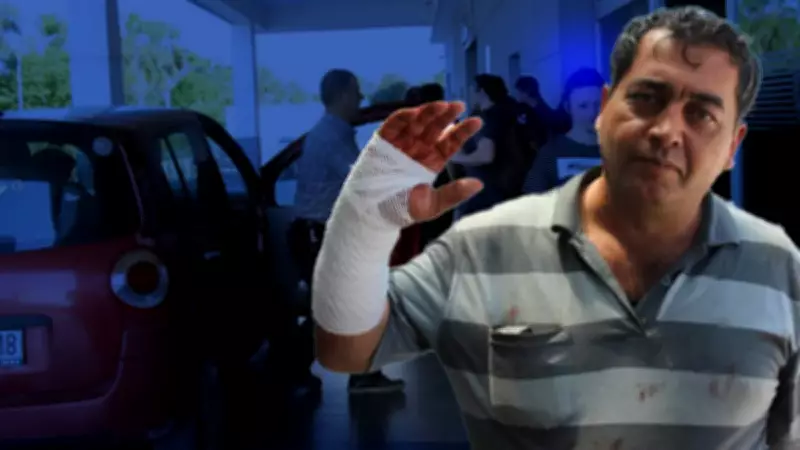 Aydın'da iddialı kasabın talihsiz anı: 'Bu işin Vakko'su benim' derken hastanelik oldu