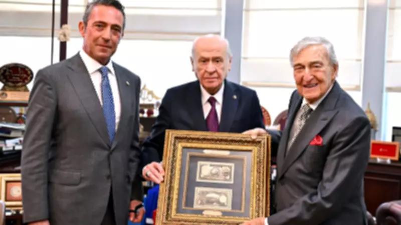 Bahçeli, Rahmi Koç ve Ali Koç'u kabul etti
