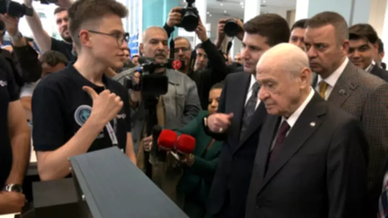 Bahçeli, TEKNOCAK Teknoloji ve İnovasyon Festivali'ni ziyaret etti