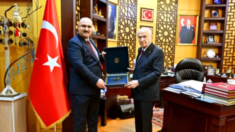 Bahçeli'den Kerkük Valisi Ağa'ya kabul ve bayram tebriği