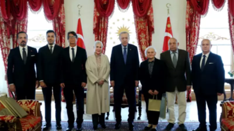 Başkan Erdoğan, Adnan Menderes ve dava arkadaşlarının ailelerini kabul etti