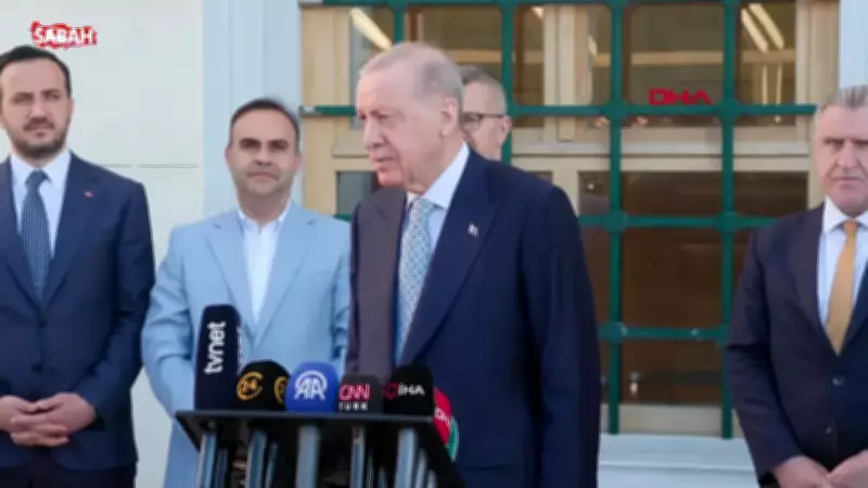Başkan Erdoğan, Büyük Çamlıca Camii'nde Bayram Namazı Kıldı