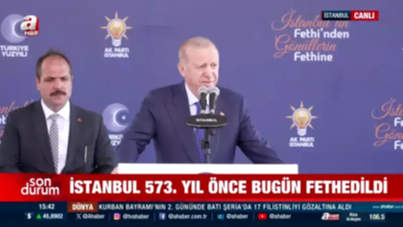 Başkan Erdoğan: Fetih İstanbul'un hayat bulmasıdır