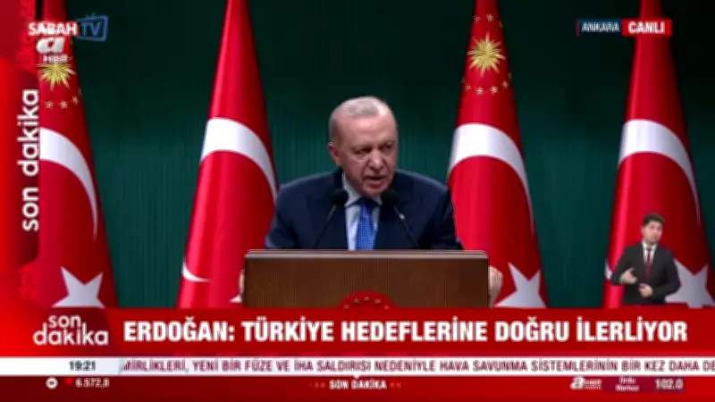 Başkan Erdoğan Kabine Toplantısı Sonrası Önemli Açıklamalar Yaptı