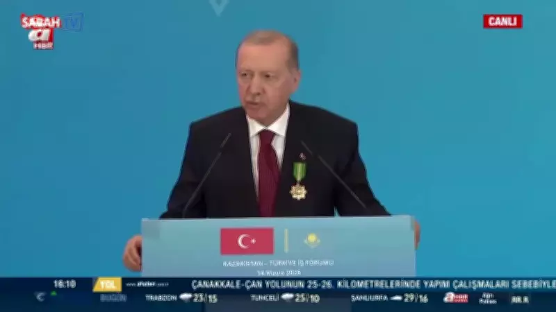 Başkan Erdoğan: Türkiye-Kazakistan ticaret hacmi 10 milyar dolara yaklaştı