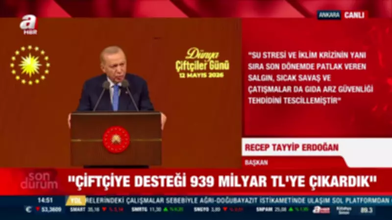 Başkan Erdoğan'dan çiftçilere yeni müjdeler: Gıda arz güvenliği sorunumuz yok