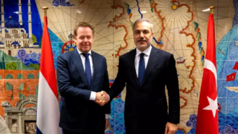 Bakan Fidan Hollandalı mevkidaşı ile NATO zirvesini görüştü