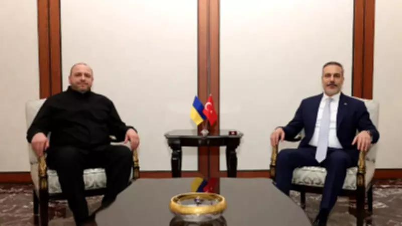 Bakan Fidan, Ukraynalı Umerov ile Ankara'da Kritik Görüşme Yaptı
