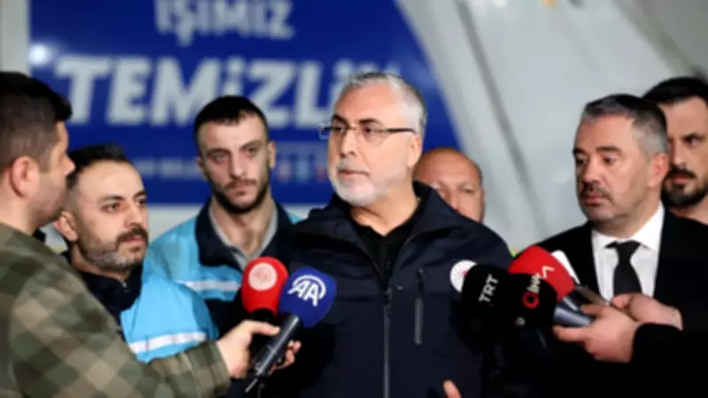 Bakan Işıkhan 1 Mayıs'ta işçilerle buluştu: Alın teri kutsaldır