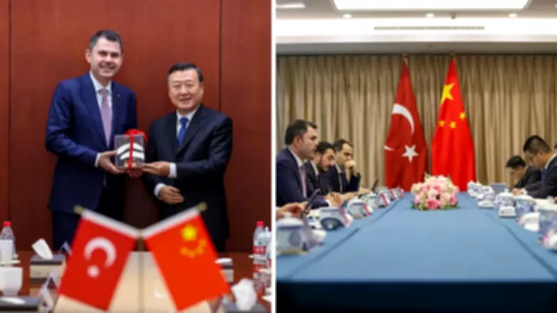 Bakan Kurum Çin'de ortak çalışma grubu kurulması kararı aldı