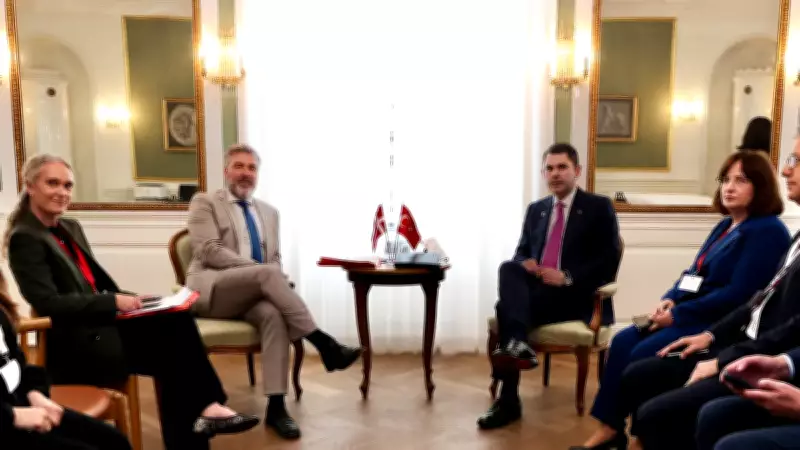Bakan Kurum Kopenhag'da COP31 diplomasisi yürüttü