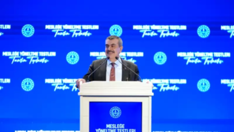Bakan Tekin: Mesleğe Yönlendirmede Yerli Testlerle Kaynak İsrafı Önlenecek