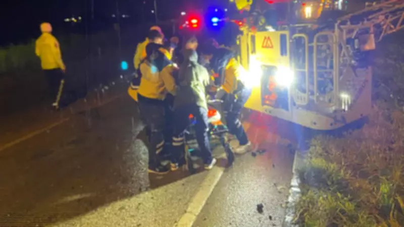 Balıkesir'de yolcu otobüsü devrildi: 3 kişi hayatını kaybetti, 31 yaralı