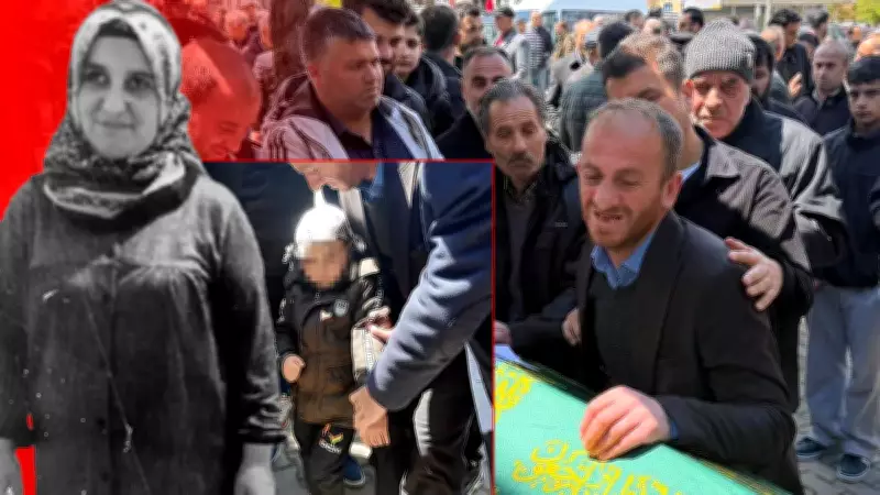 Balıkesir'deki kazada hayatını kaybeden annesine minik Sancar'dan acı veda