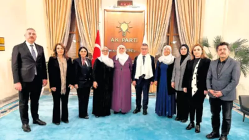 Barış Anneleri AK Parti'de Güler ile Görüştü