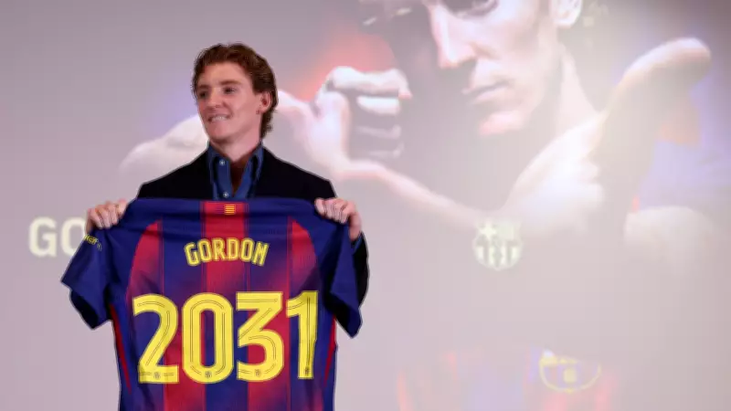 Barcelona, Anthony Gordon'ı 5 Yıllığına Kadrosuna Kattı