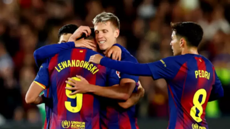 Barcelona, Real Betis'i 3-1 Mağlup Ederek Puanını 94'e Yükseltti