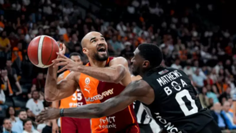 Basketbol Süper Ligi: Galatasaray evinde Beşiktaş'ı 78-75 mağlup etti