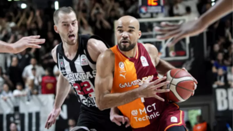 Basketbol Süper Ligi'nde Galatasaray, Beşiktaş'ı 89-82 Mağlup Etti