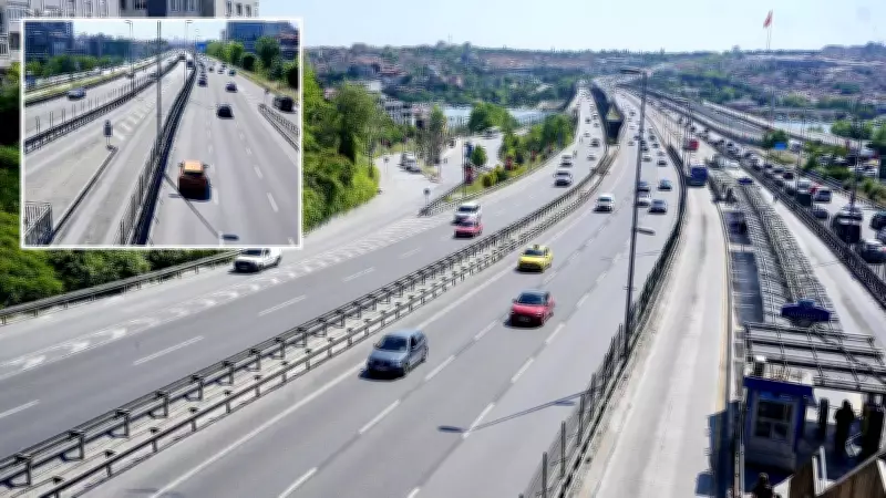 Bayram Tatilinde İstanbul'da Trafik Rahadı